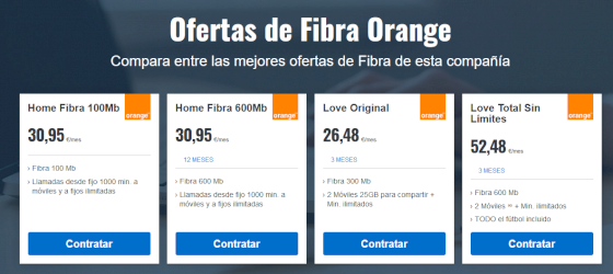 Ofertas Internet Orange